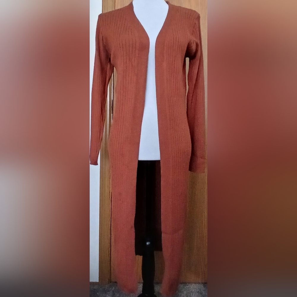 Daisy Open Front Maxi Sweater size L (12-14)     4-026